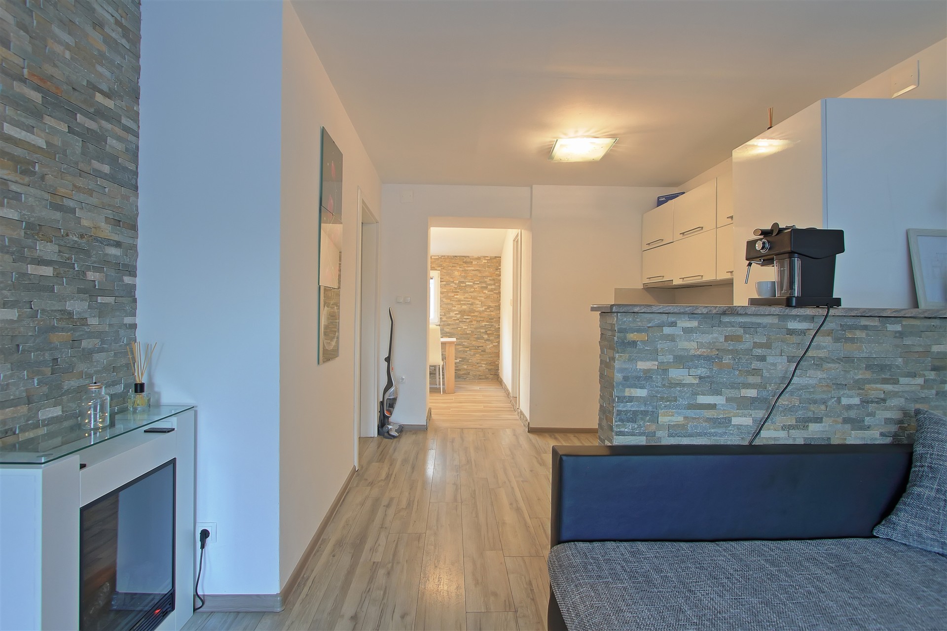 Guesthouse L&K u Brinju — Dnevni boravak